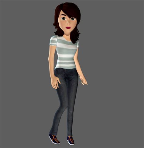 gostosas 3d|Free Girl 3D Models for Download